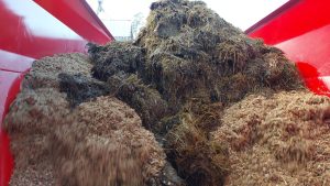 TMR w poziomym wozie paszowym Intermix