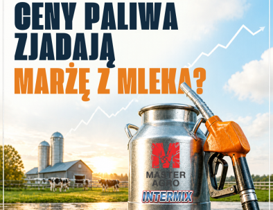 ceny paliwa a koszty TMR / zużycie paliwa wóz paszowy