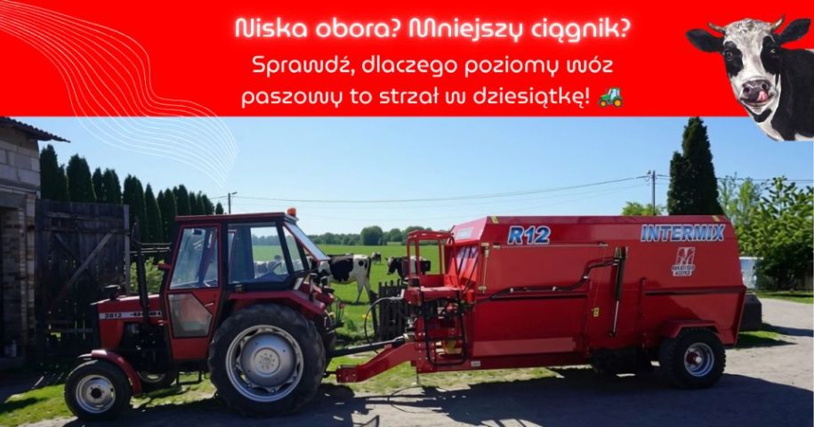 poziomy paszowóz Intermix